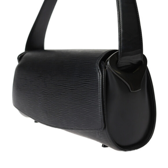 LOUIS VUITTON Black Leather Shoulder Bag - Picture 3 of 10